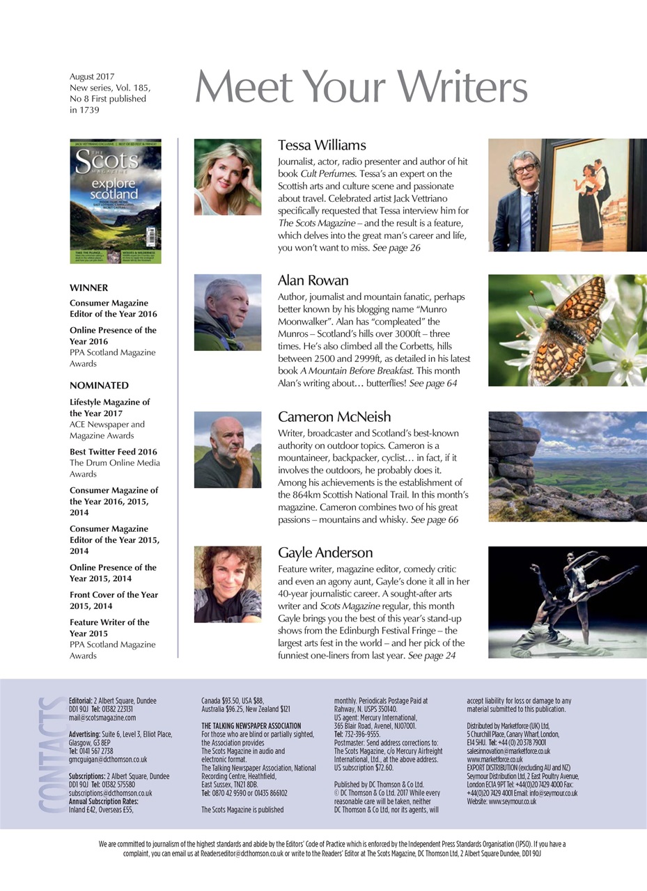 The Scots Magazine Preview Pages