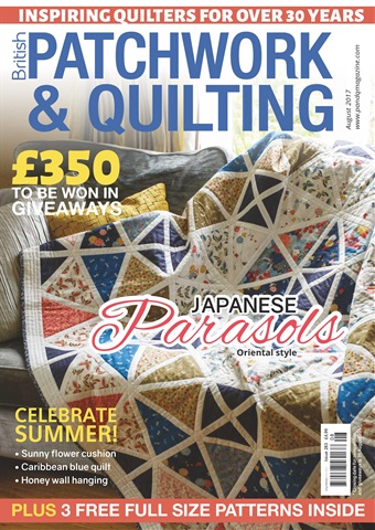 Patchwork and Quilting issue August 2017