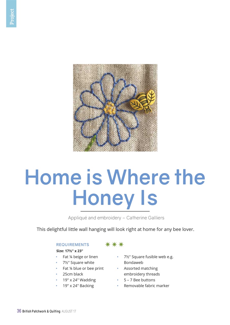 Patchwork and Quilting Preview Pages