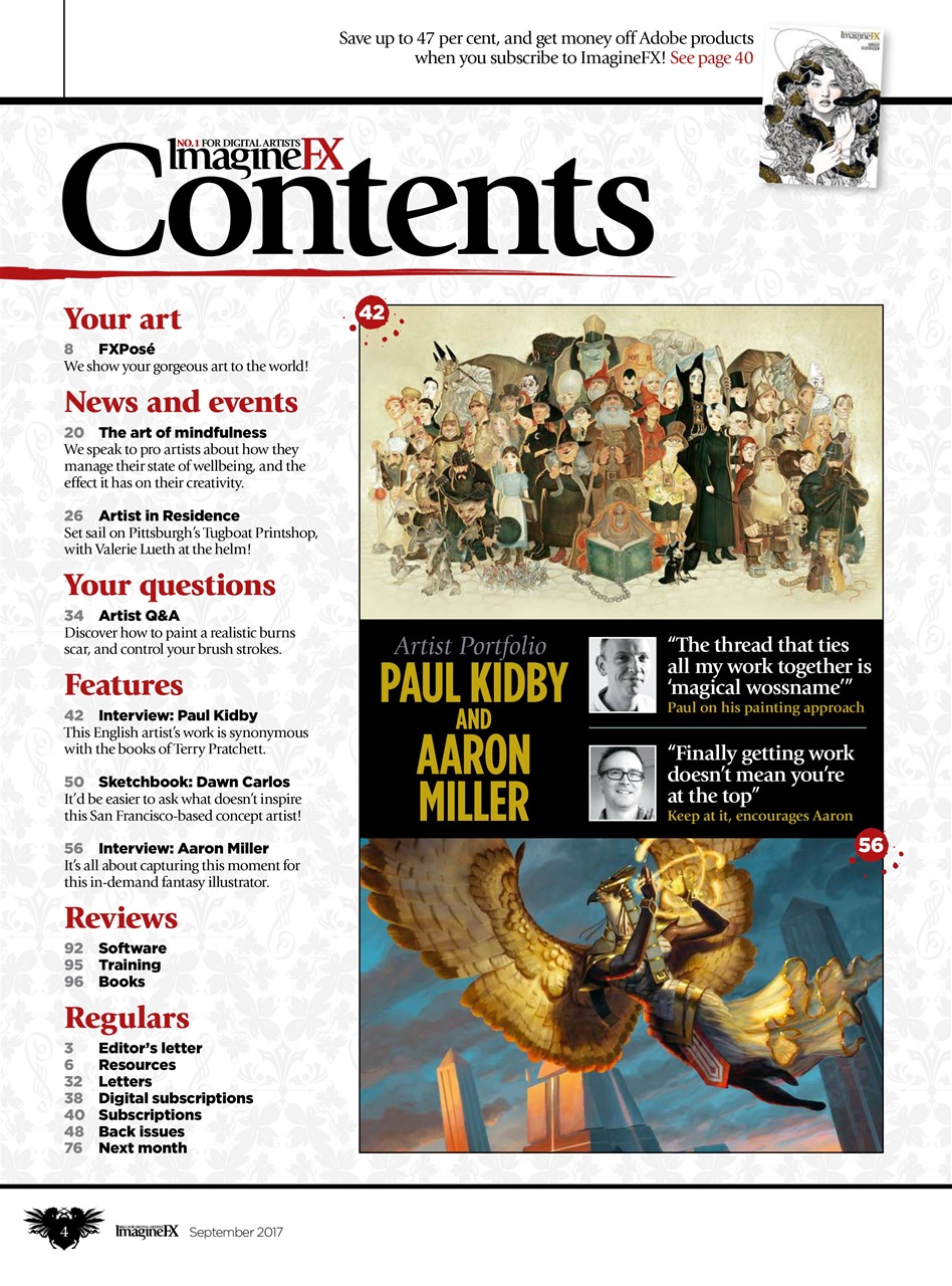 ImagineFX Preview Pages