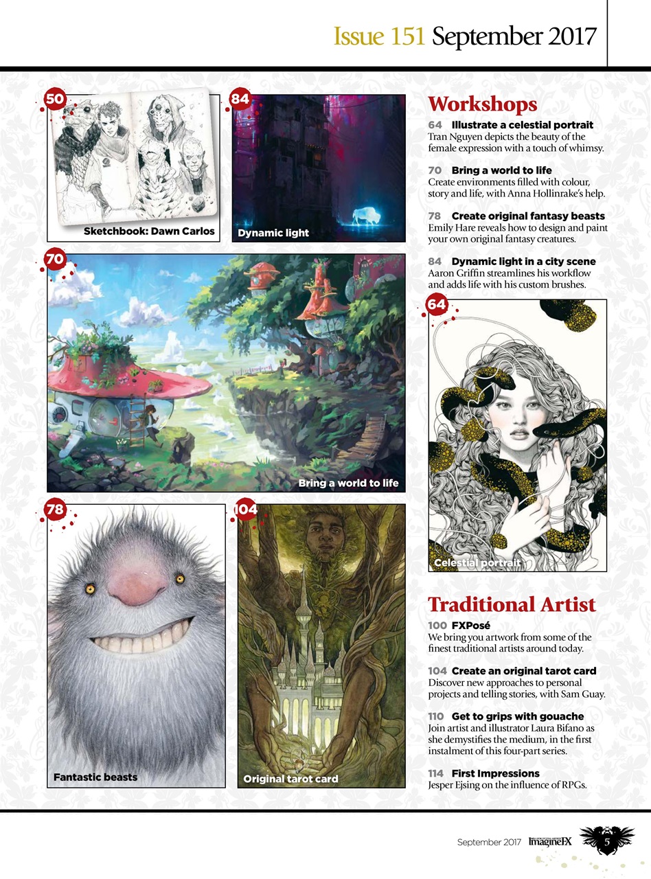 ImagineFX Preview Pages