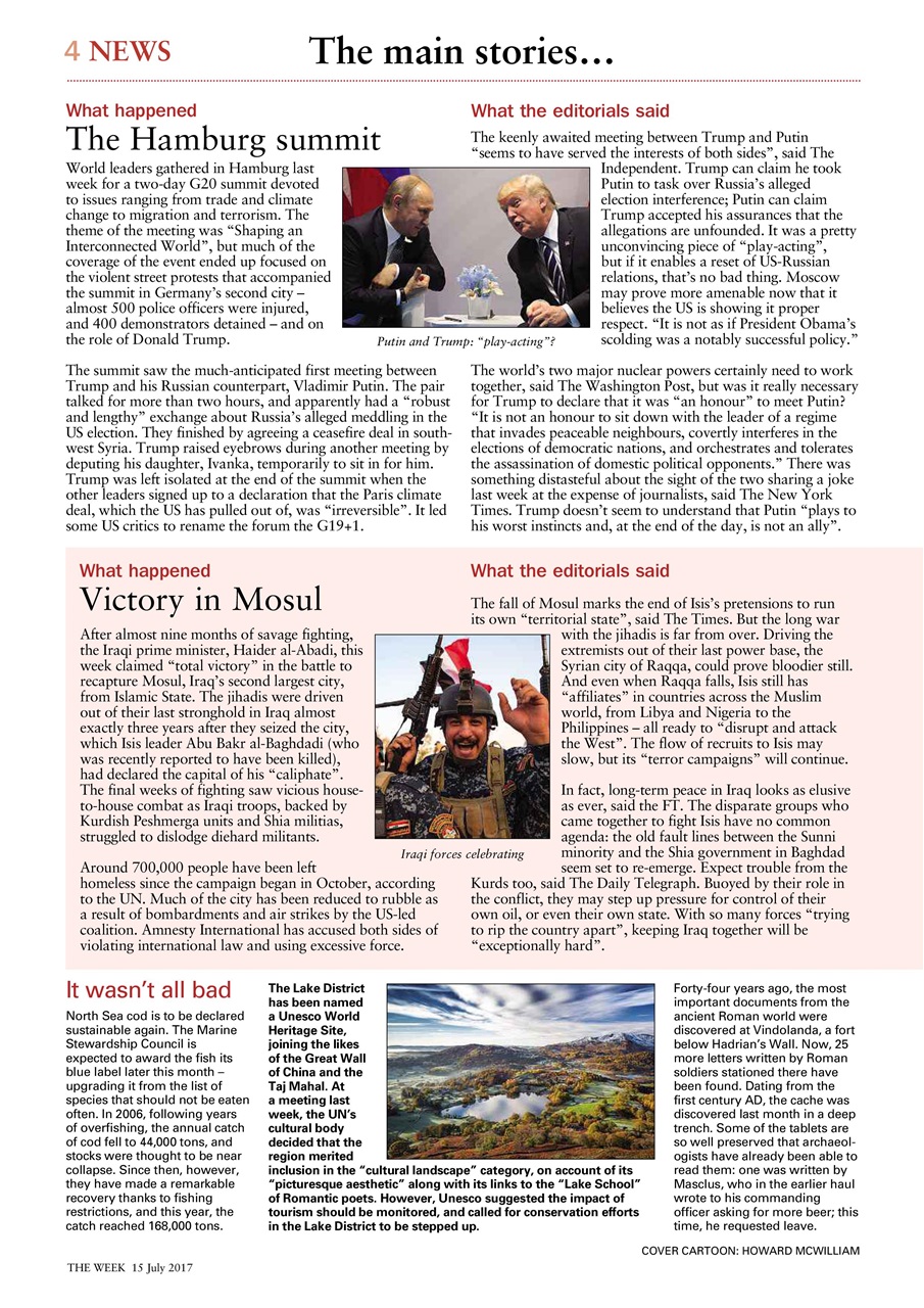 The Week Preview Pages