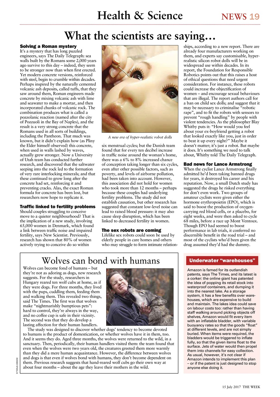 The Week Preview Pages