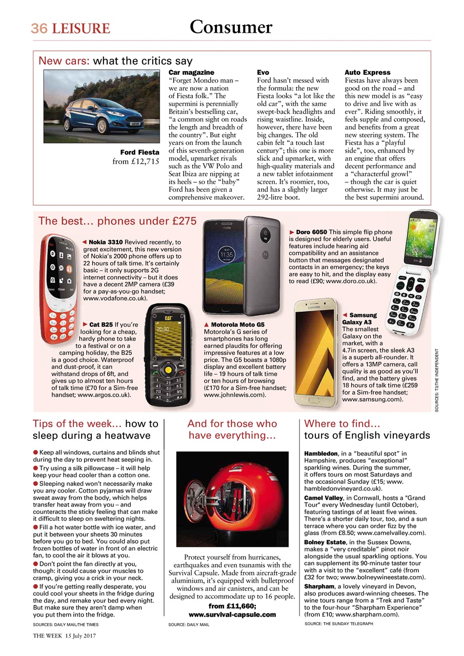 The Week Preview Pages