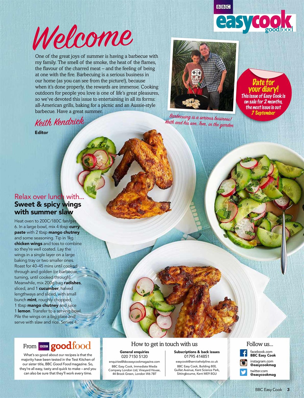 Easy Cook Magazine Preview Pages