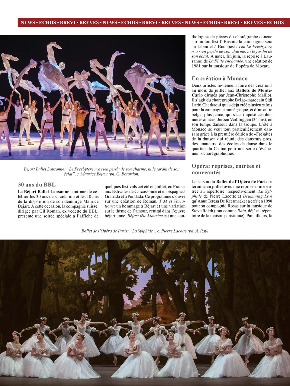 BALLET2000 Édition France Preview Pages