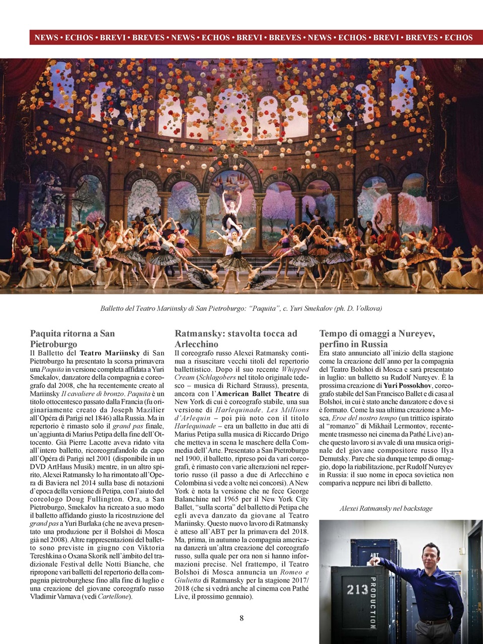BALLET2000 Edizione Italia Preview Pages