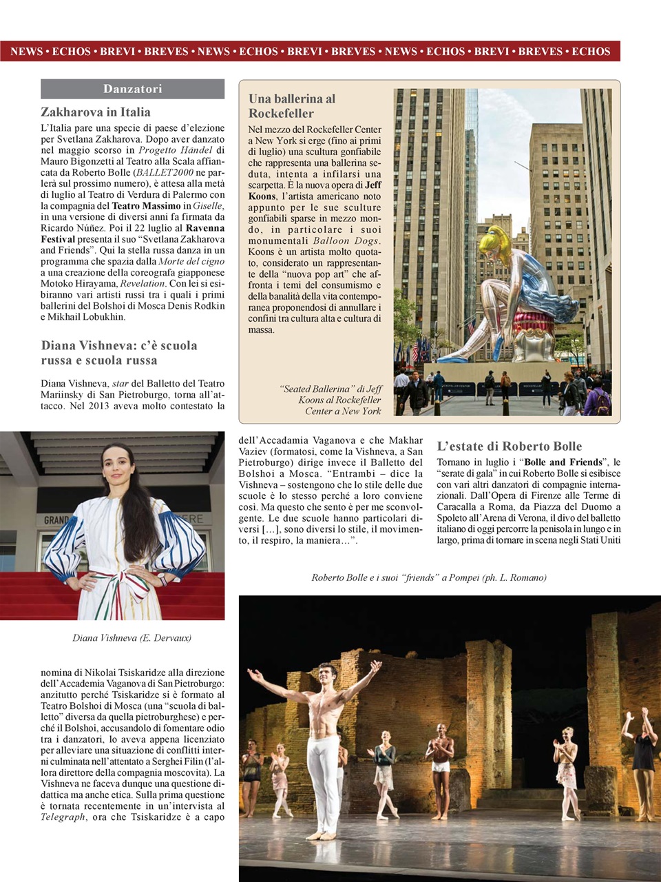 BALLET2000 Edizione Italia Preview Pages