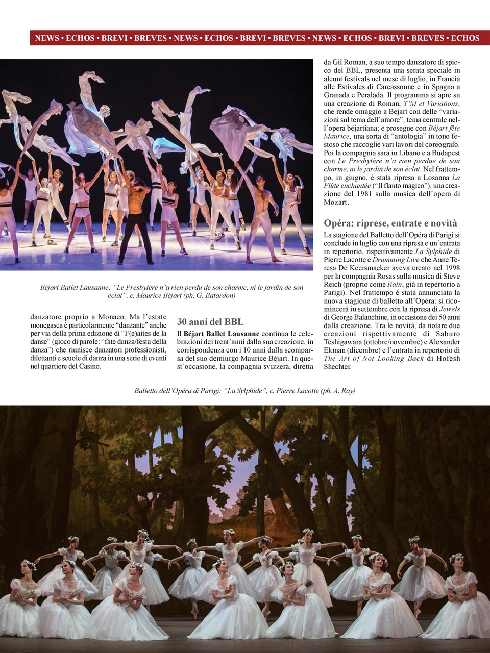 BALLET2000 Edizione Italia Preview Pages