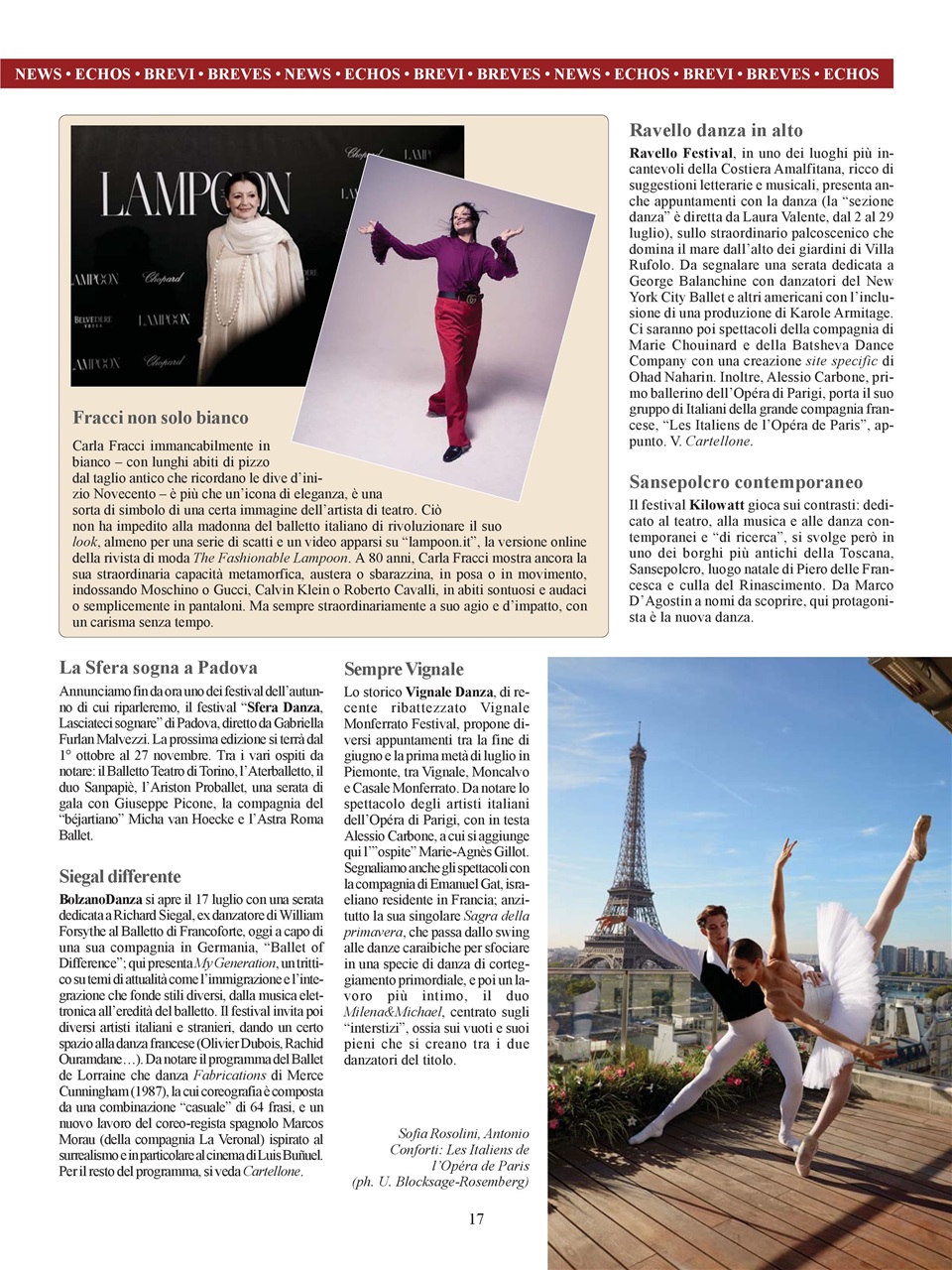 BALLET2000 Edizione Italia Preview Pages