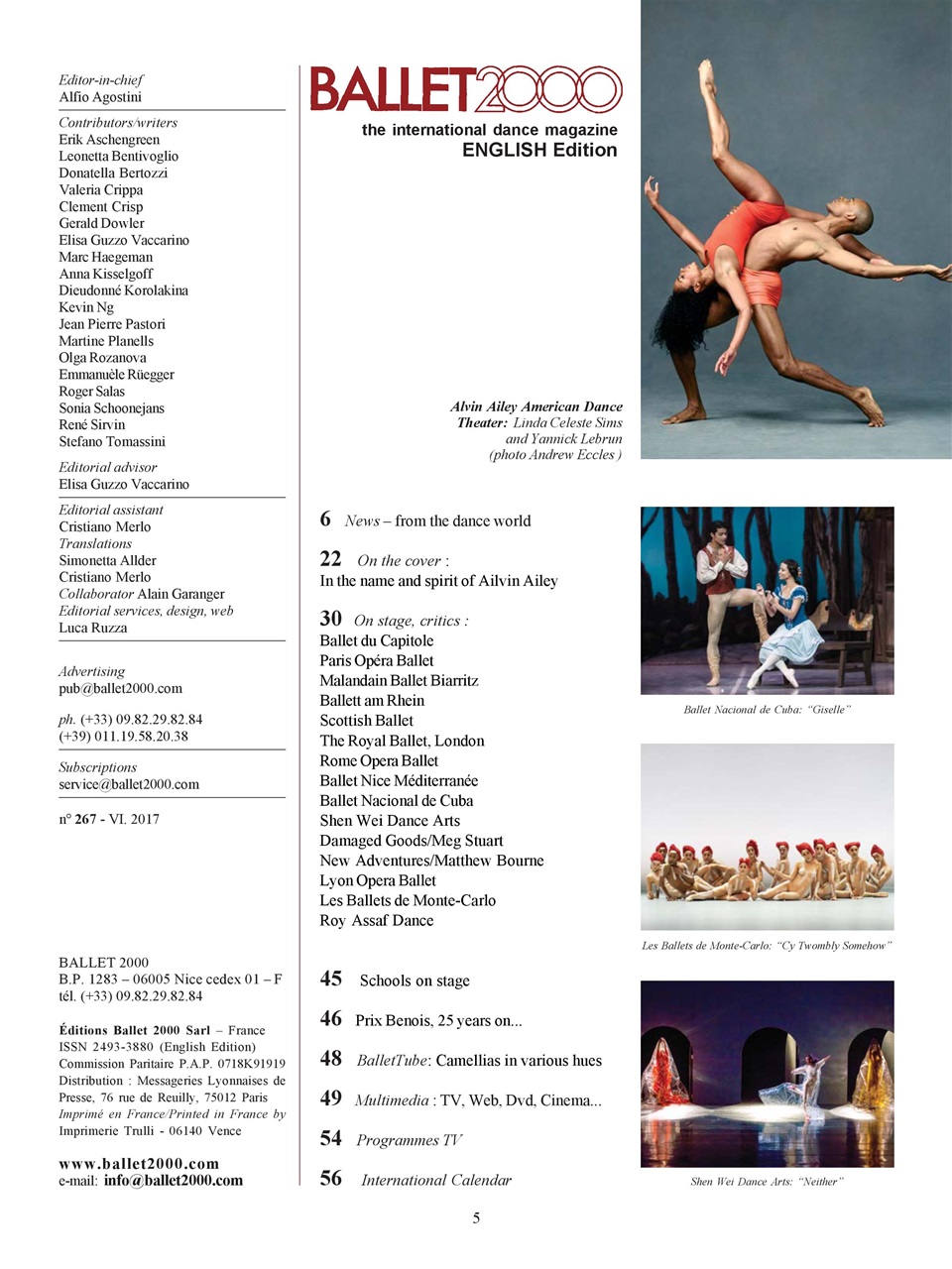 BALLET2000 English Edition Preview Pages