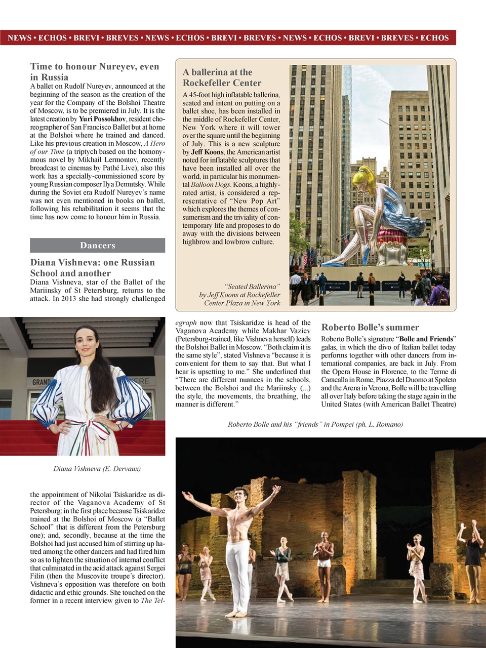 BALLET2000 English Edition Preview Pages