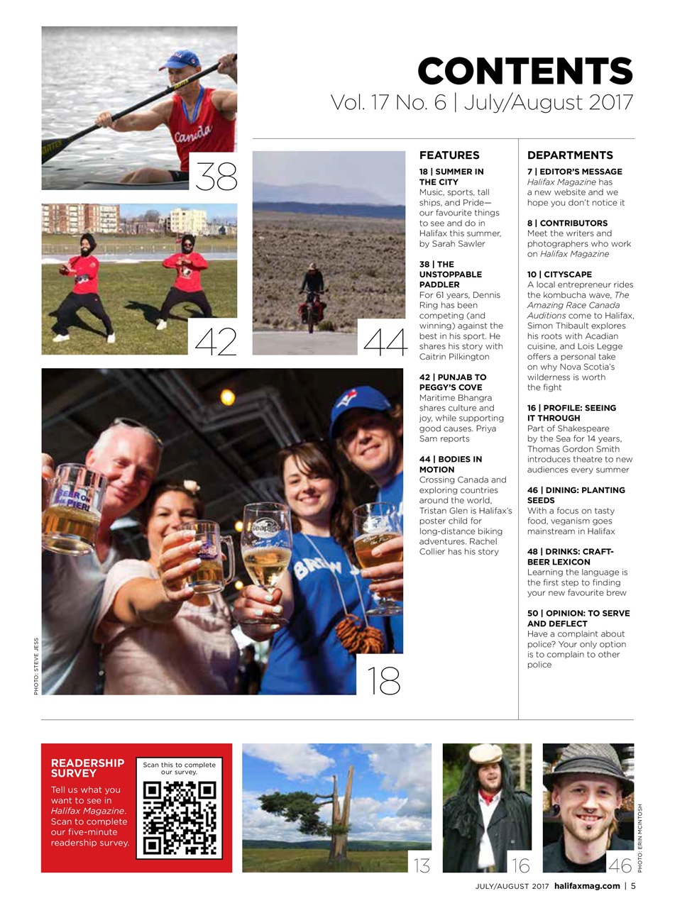 Halifax Magazine Preview Pages