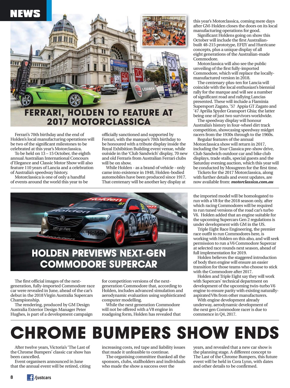 JUST CARS Preview Pages