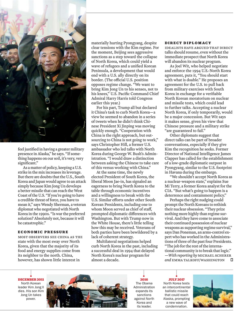 TIME Magazine Europe Preview Pages