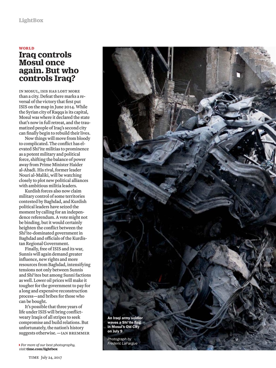 TIME Magazine Europe Preview Pages