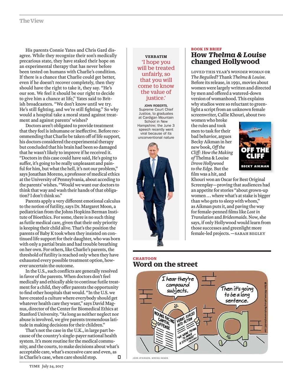 TIME Magazine Europe Preview Pages