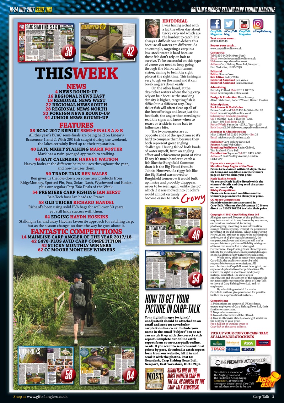 Carp-Talk Preview Pages