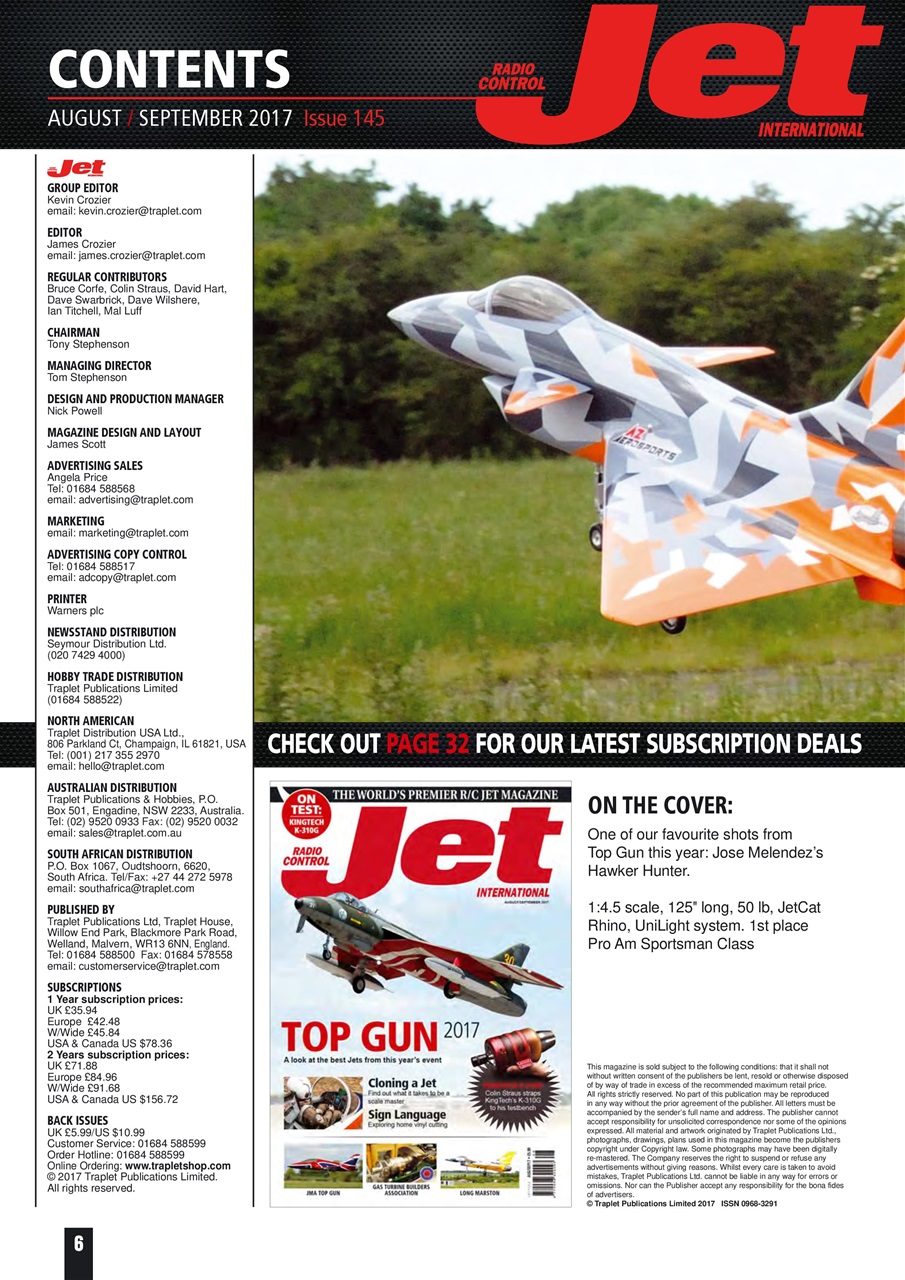 RC Jet International Preview Pages