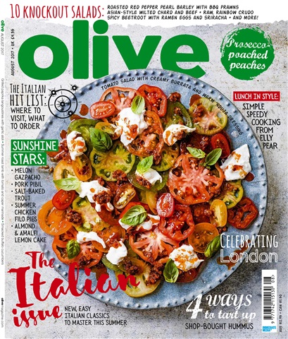 Olive Magazine issue August 2017