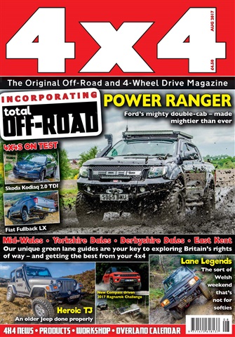 Overlander 4X4 issue August 2017