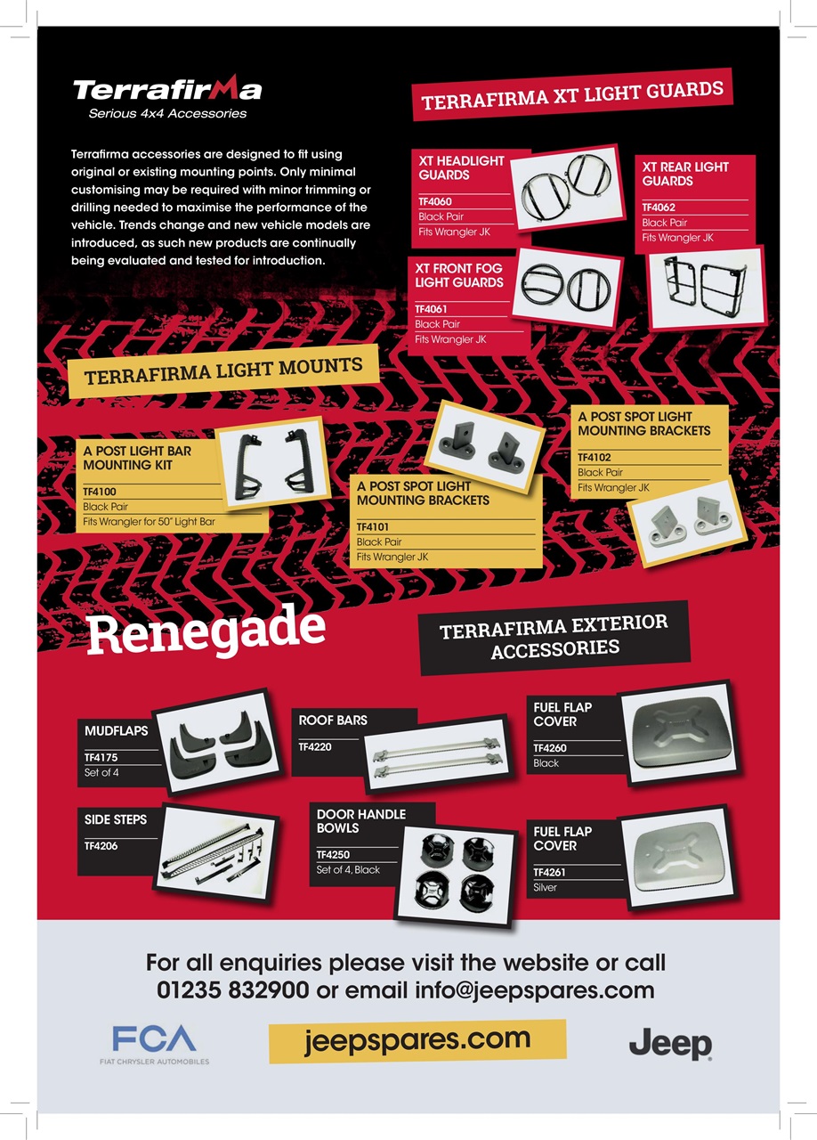 Overlander 4X4 Preview Pages