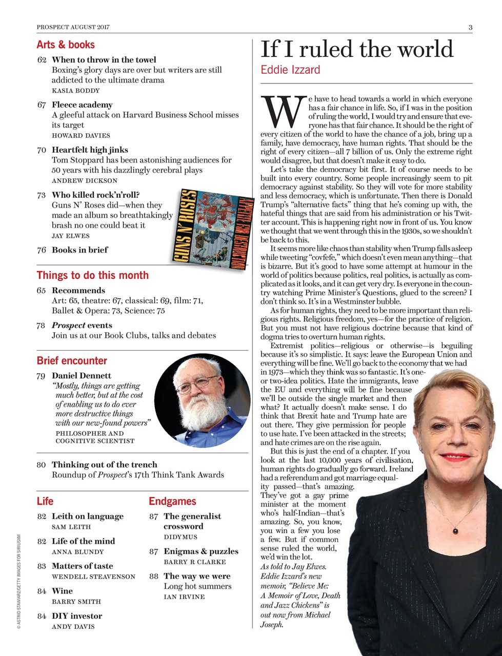 Prospect Magazine Preview Pages