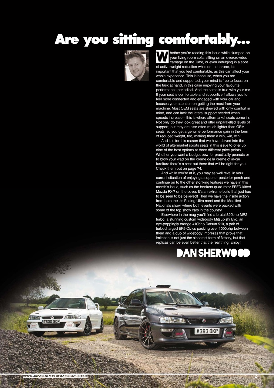 Japanese Performance Preview Pages