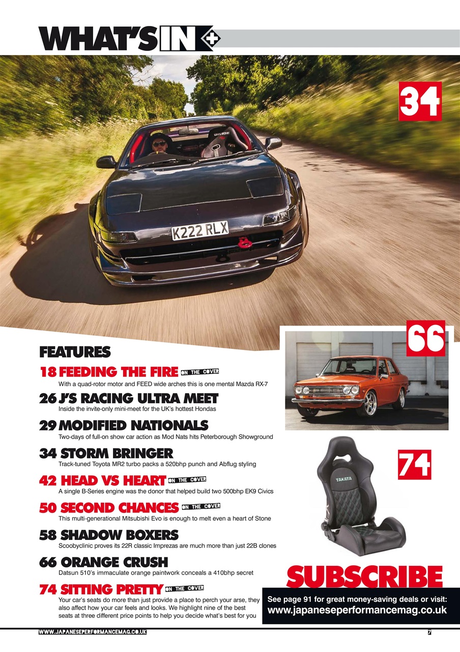 Japanese Performance Preview Pages