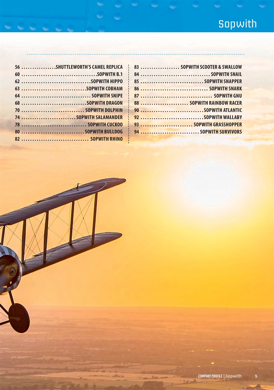 Aeroplane Preview Pages