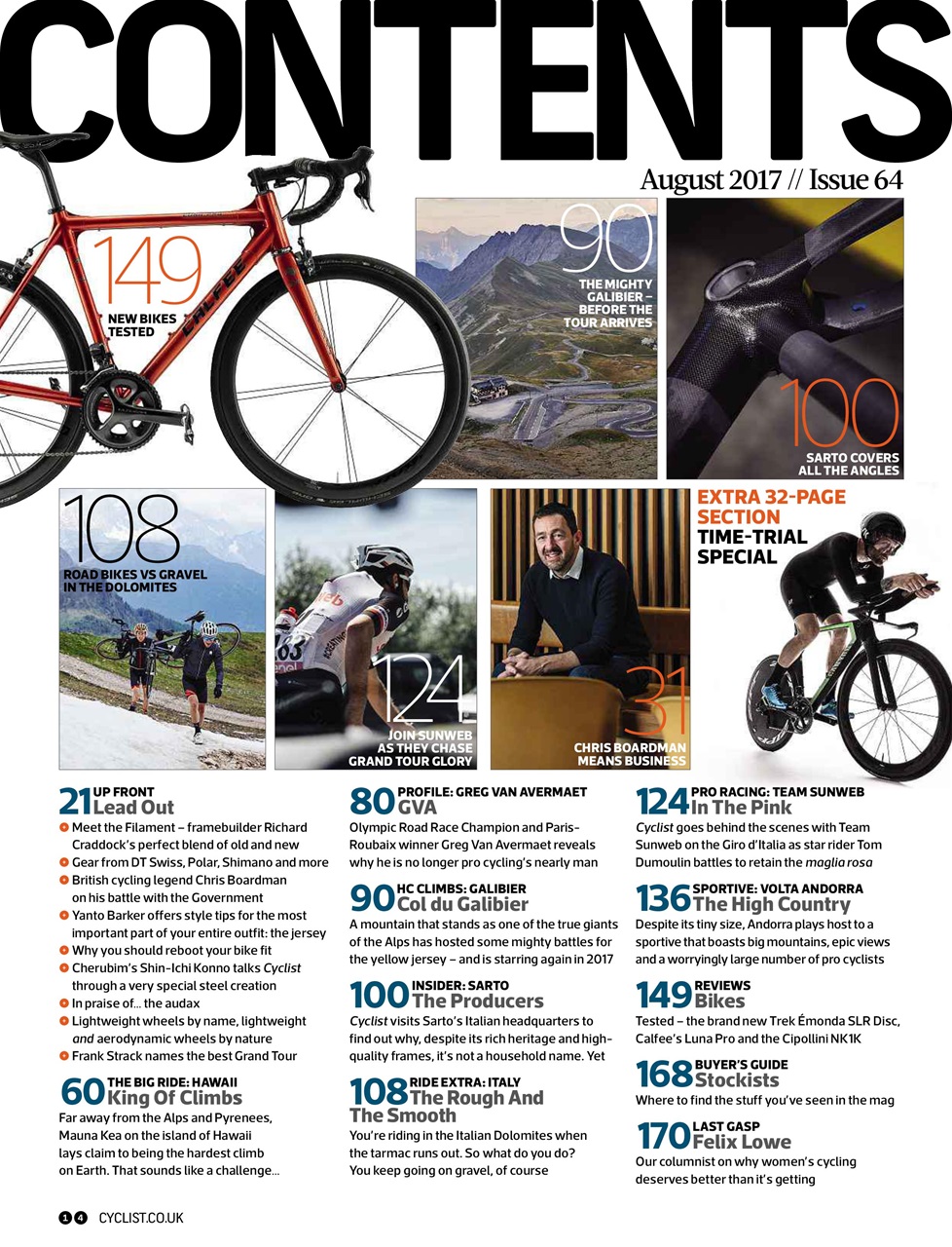 Cyclist Preview Pages