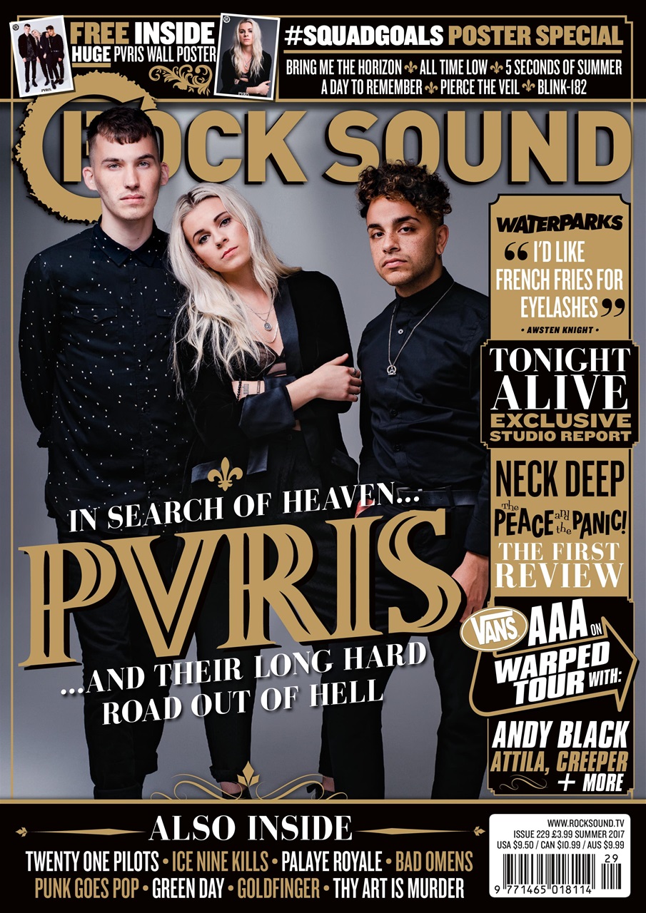 Rock Sound Magazine Preview Pages
