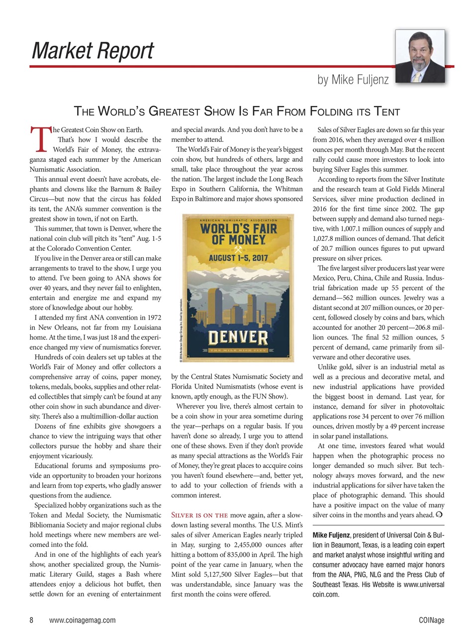 COINage Magazine Preview Pages