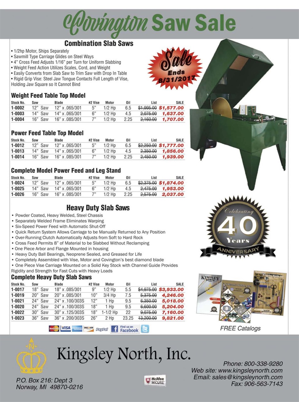 Rock&Gem Magazine Preview Pages