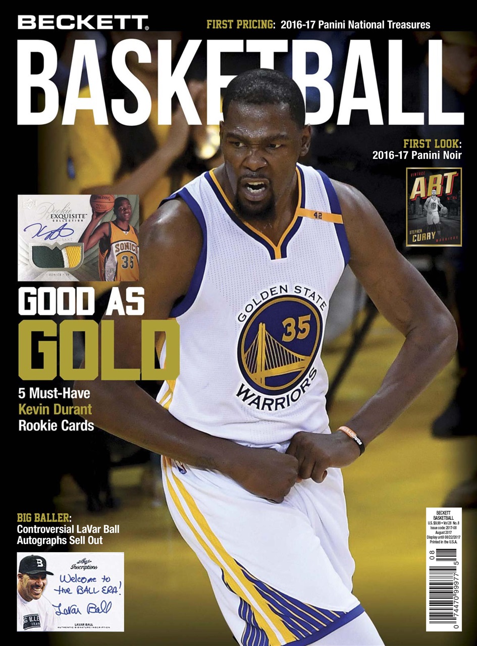 Beckett Basketball Magazine Preview Pages