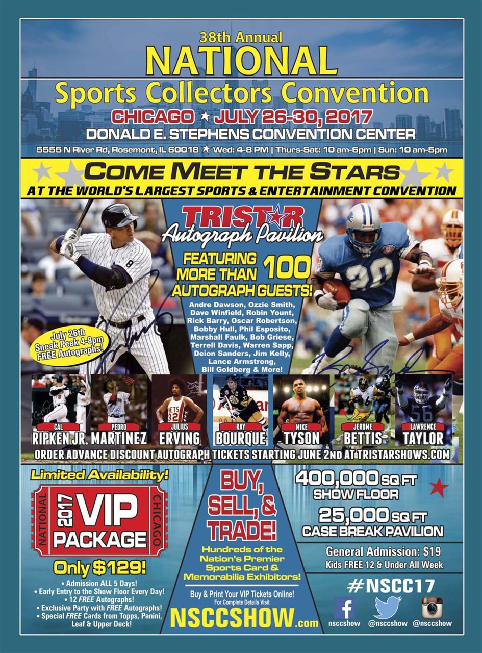 Sports Card Monthly Magazine Preview Pages