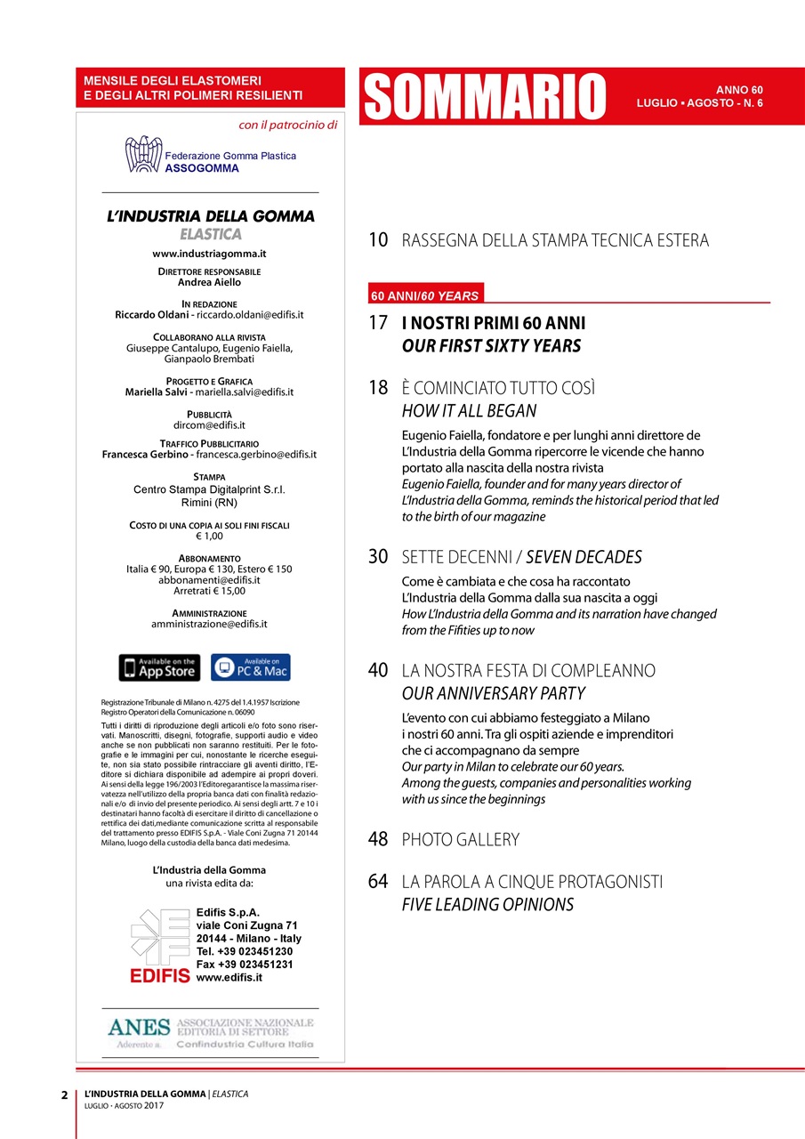 L’industria della Gomma Preview Pages