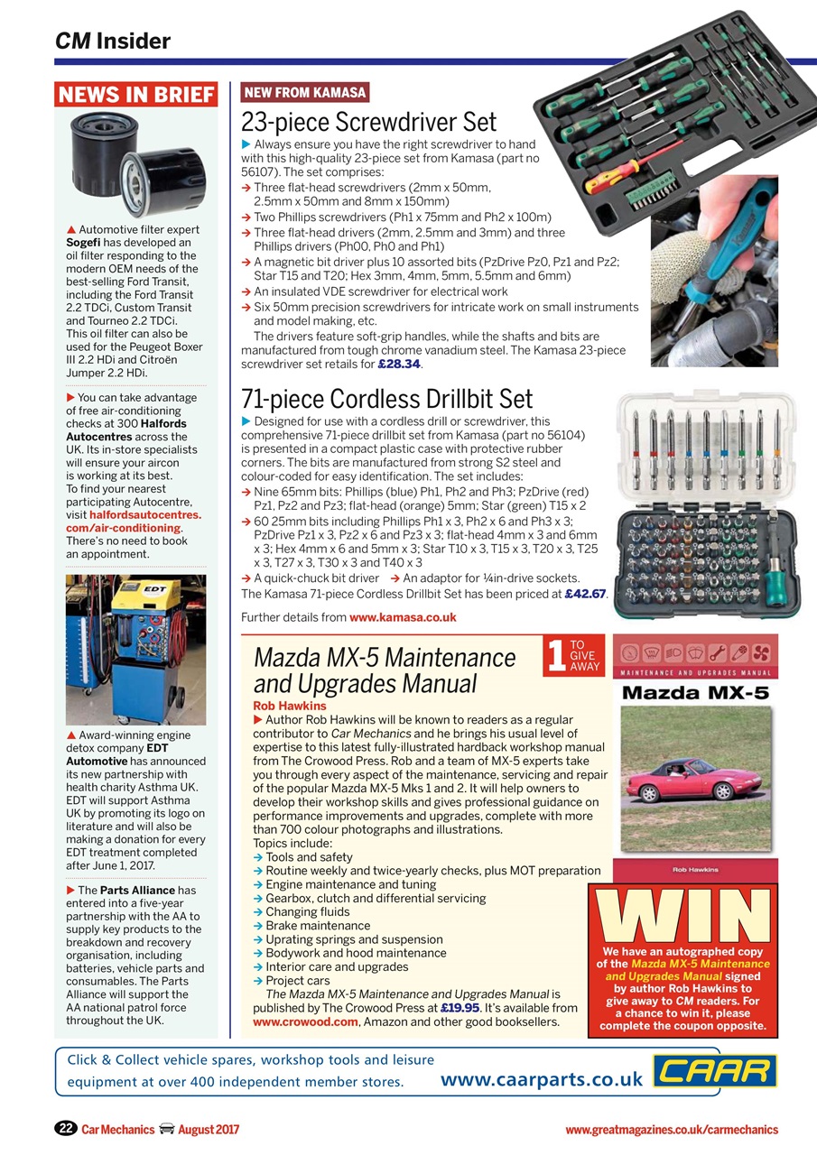 Car Mechanics Preview Pages