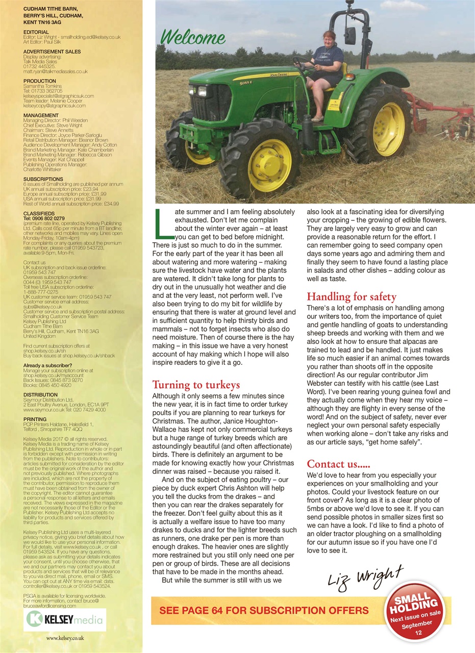 The Smallholder Preview Pages