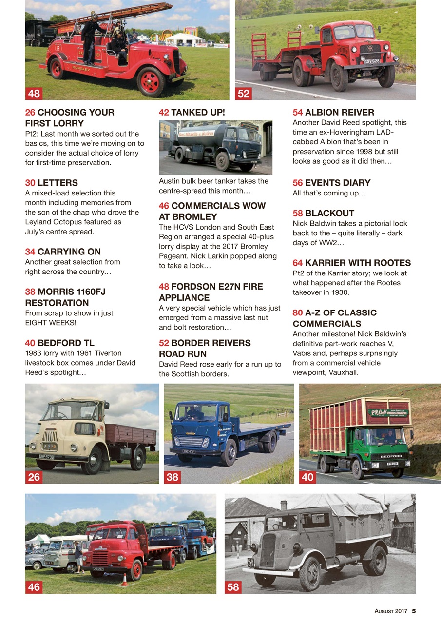 Classic & Vintage Commercials Preview Pages