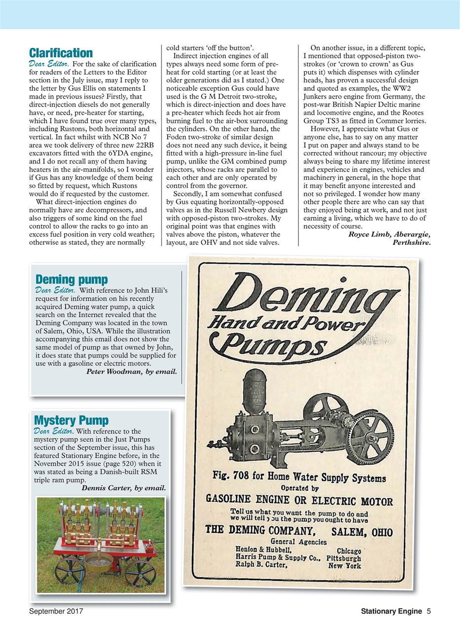 Stationary Engine Preview Pages