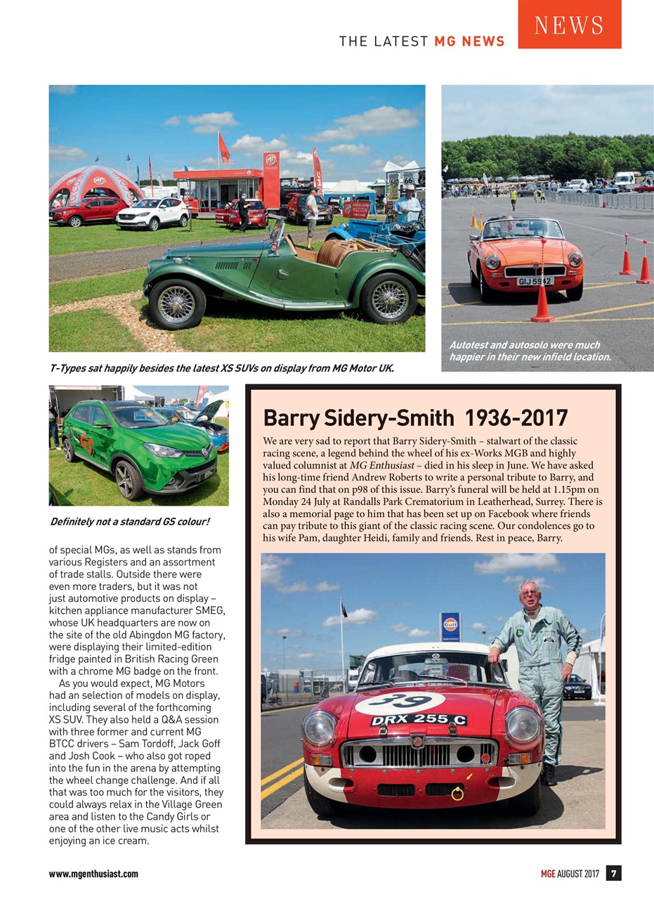 MG Enthusiast Preview Pages