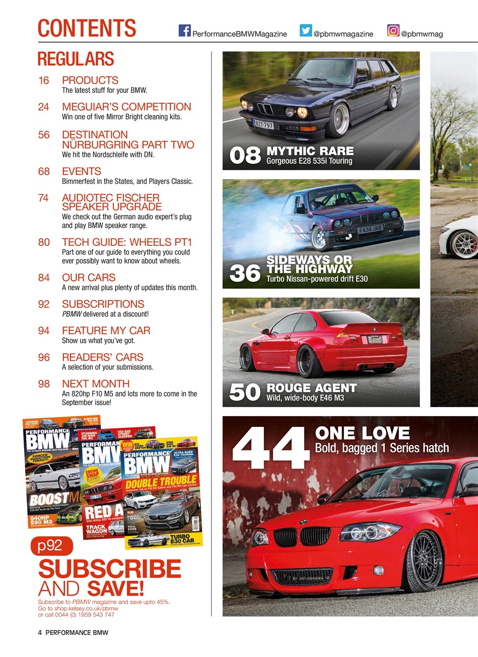 Performance BMW Preview Pages