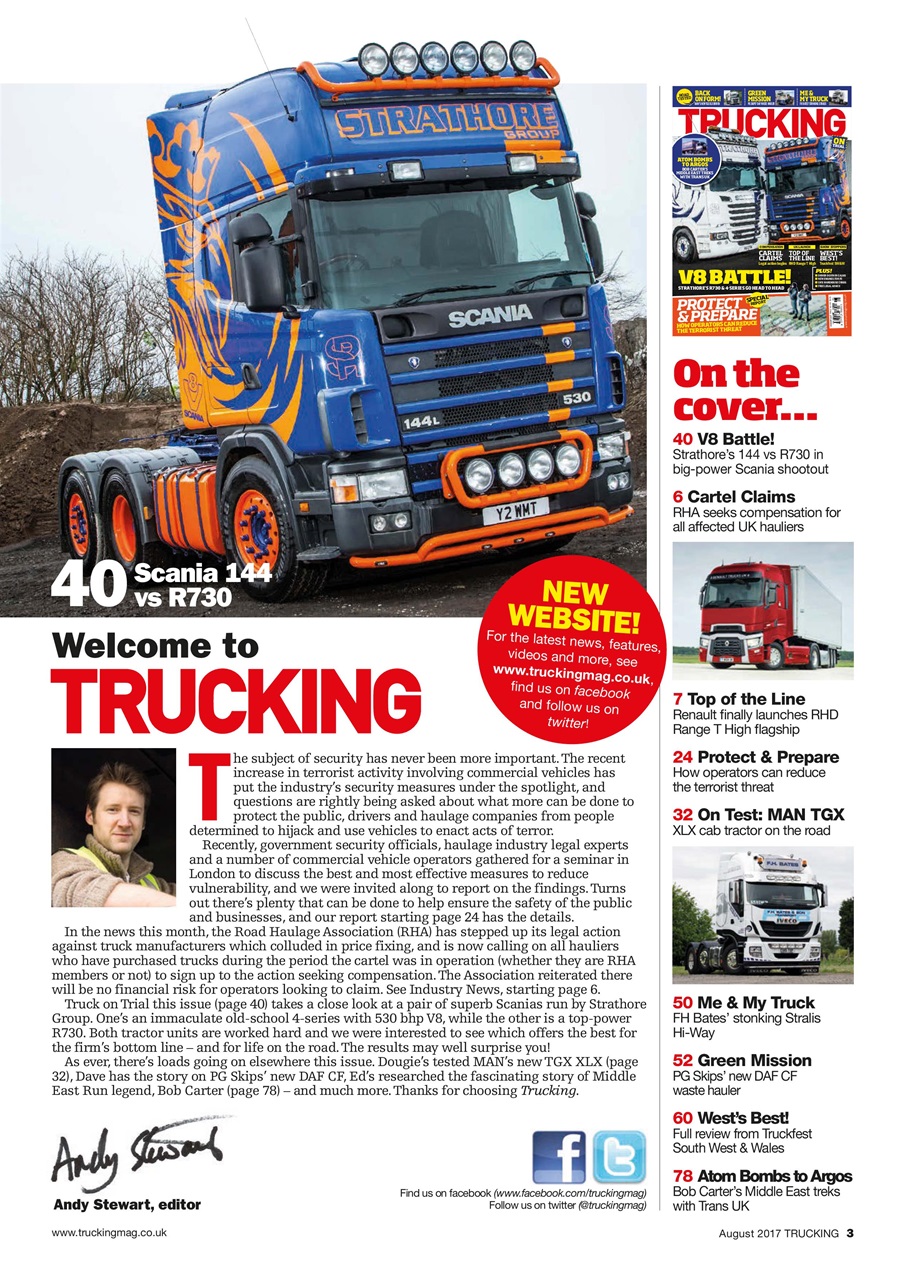 Trucking Magazine Preview Pages