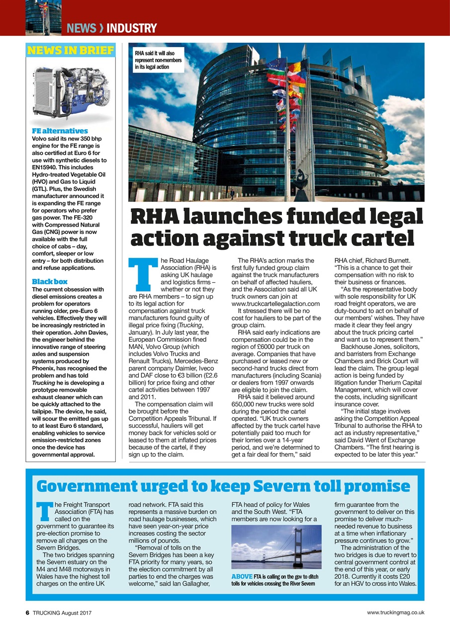 Trucking Magazine Preview Pages