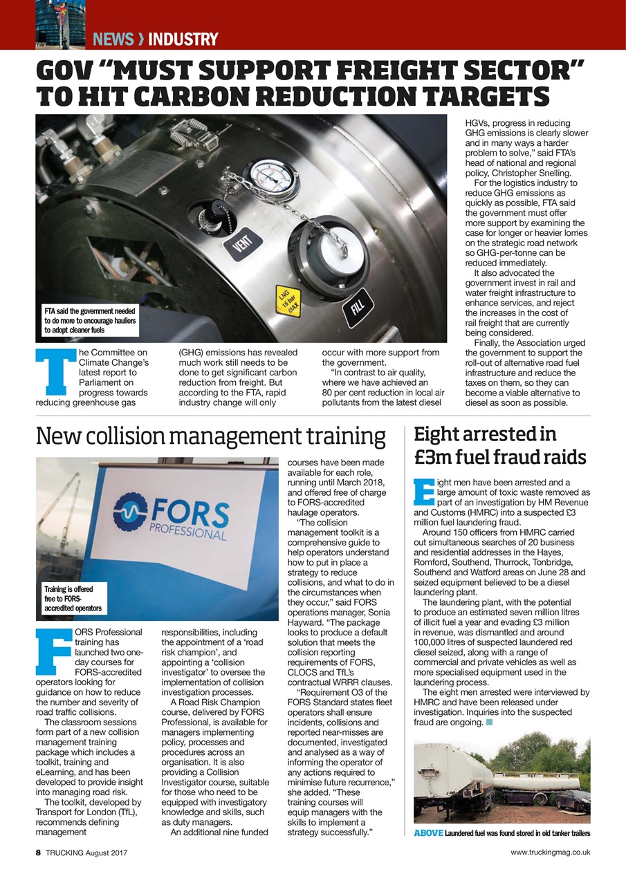 Trucking Magazine Preview Pages
