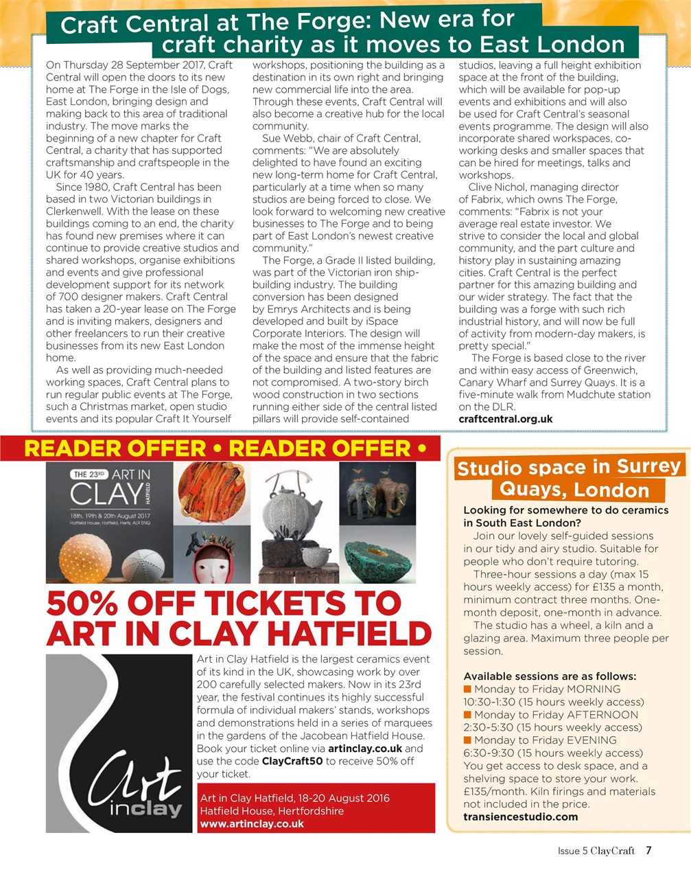 ClayCraft Preview Pages