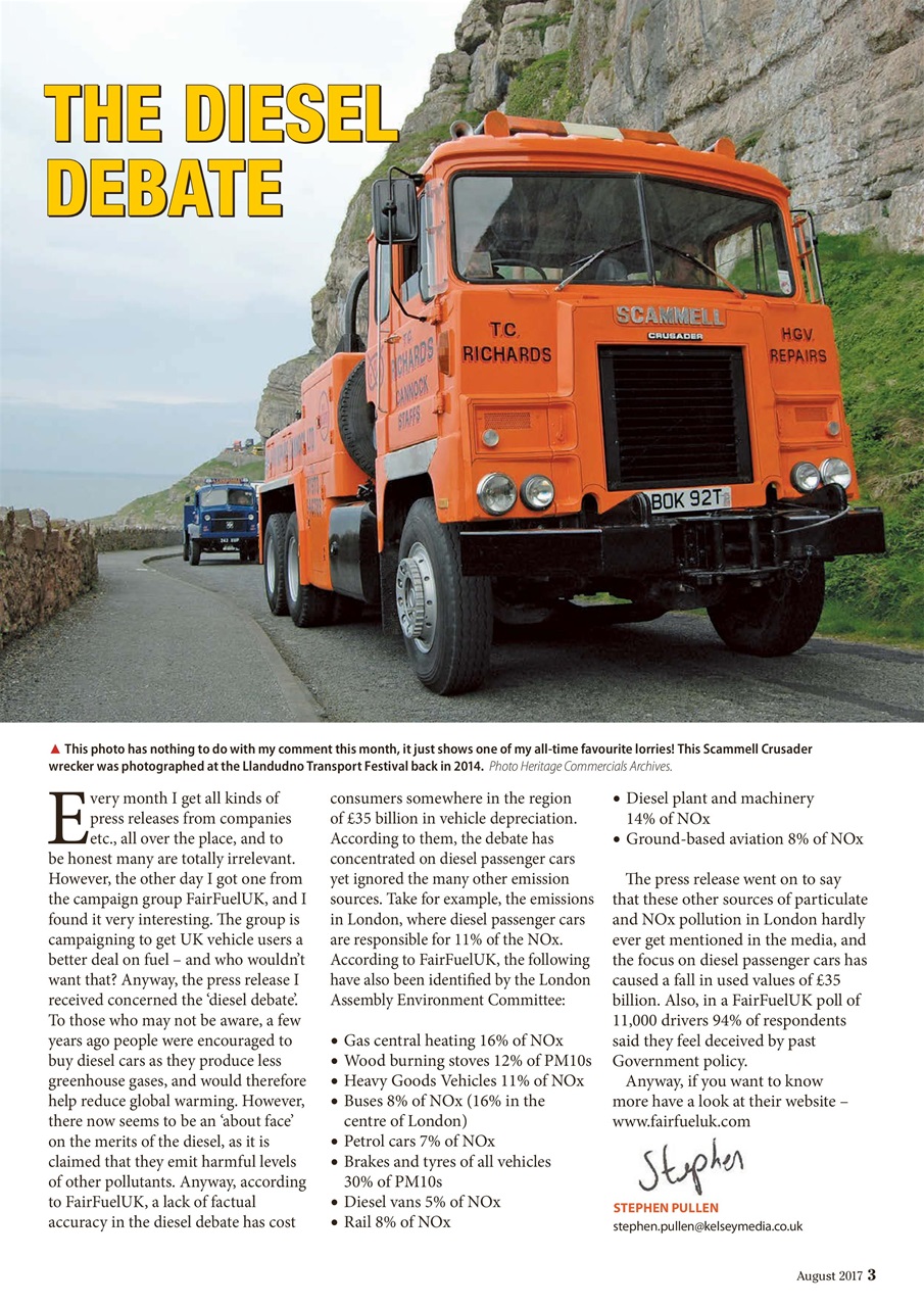 Heritage Commercials Magazine Preview Pages