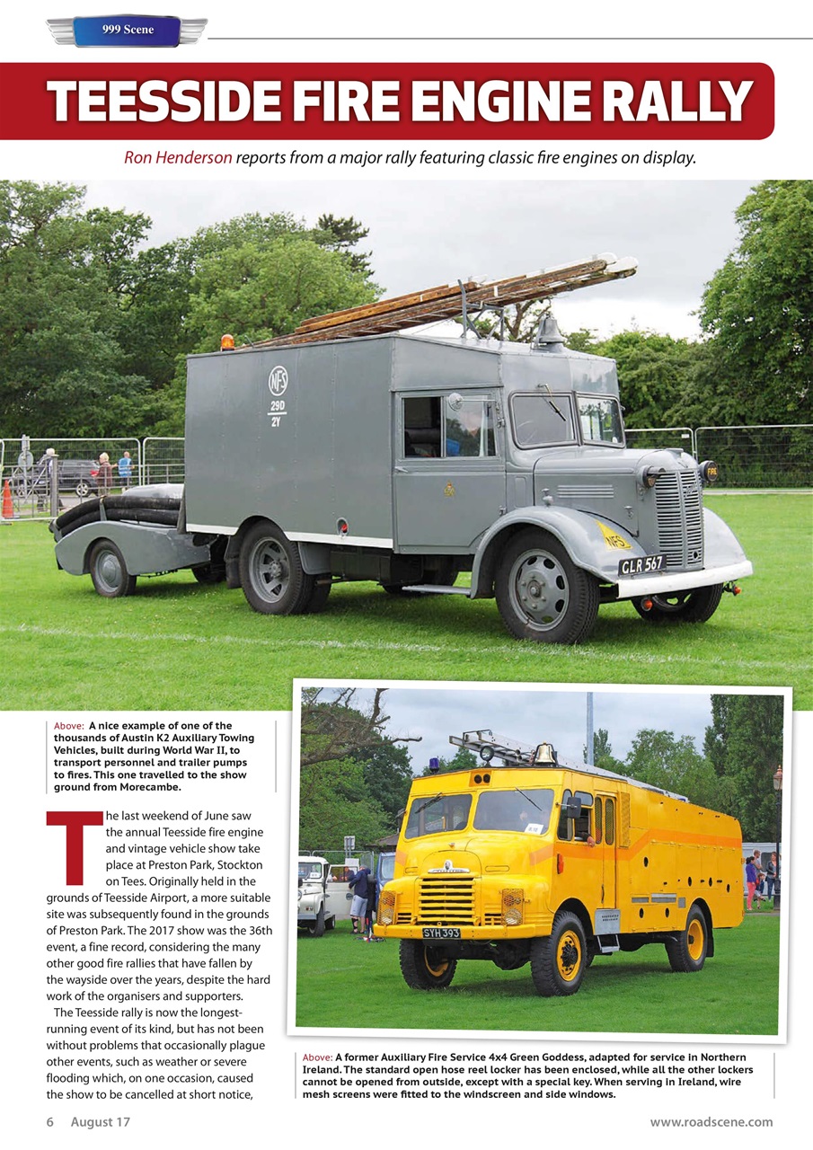 Vintage Roadscene Preview Pages