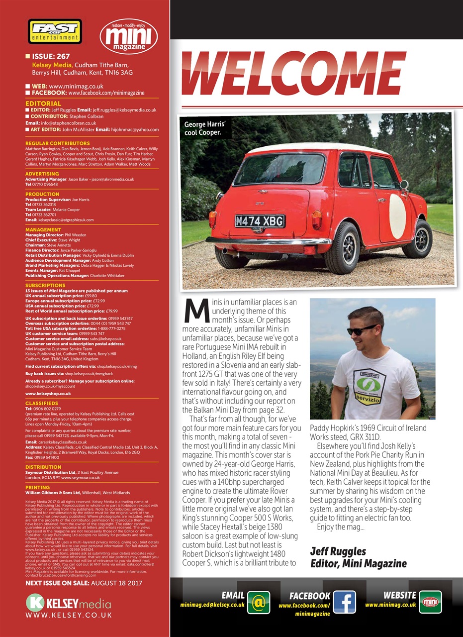 Mini Magazine Preview Pages